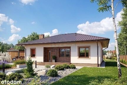 Pierwszy z czternastu nowych domów w Biskupicach
