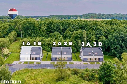 Na sprzedaż segmenty 109 m² w sąsiedztwie lasu