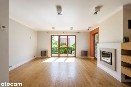 Dom z kominkiem przy lesie Kabackim | Ogród 150m i poddasze