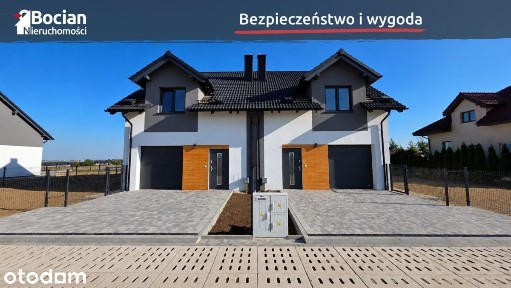 Funkcjonalne domy na kameralnym osiedlu! Pępowo!