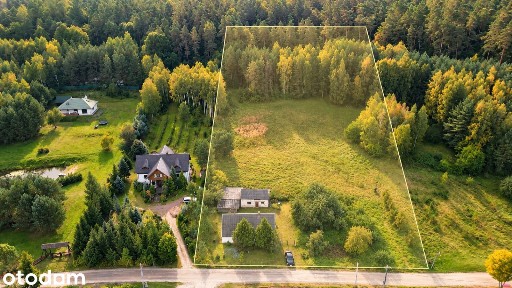 Siedlisko 7200 m², dom do zamieszkania, sad, las, 2 WZ, Czystebłota