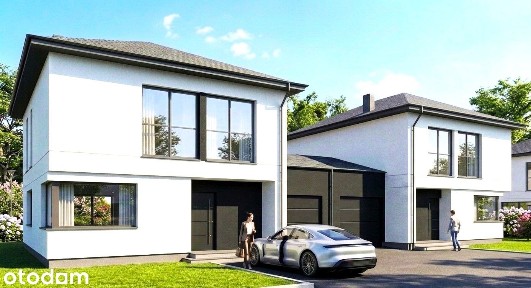 Nowoczesny dom garażem, 5 pokoi, 154m2