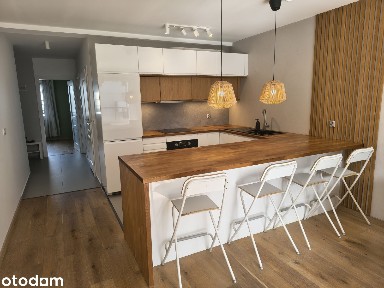 3 pokoje, 2 łazienki, balkon i parking podziemny | 63,3 m² Nowe Miasto
