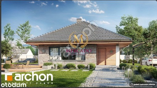 Nowy DOM Parterowy 76M2 W Ludwikowie Gmina GĄBIN