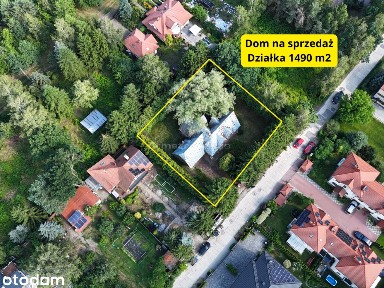 Dom z potencjałem na działce 1490 m2 w Sulejówku