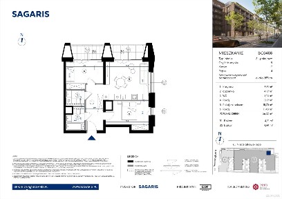 3-pokojowe mieszkanie 62m2 + balkon