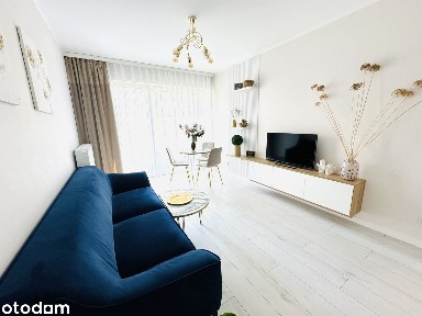 Wyjątkowy 3-pok.apartament z ogródkiem. Wysoki standard. Z 2023 r.