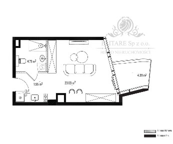 Kawalerka 29,31m2 w inwestycji przy Sikorskiego we