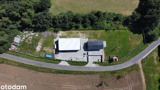 Nowoczesny dom 201m2 plus hala magazynowa 244m2
