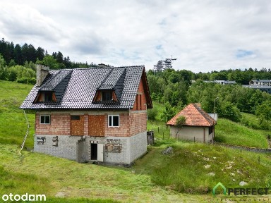Dom W Stanie Surowym Z Panoramą Gór Izerskich