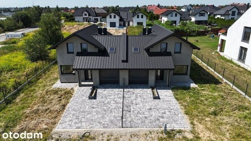 Nowoczesny dom w zabudowie bliźniaczej 116,65m2