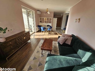Mieszkanie 63,65 m² z balkonem i garażem, umeblowane