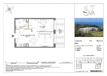 2-pokojowe mieszkanie 34m2 + balkon Bez Prowizji