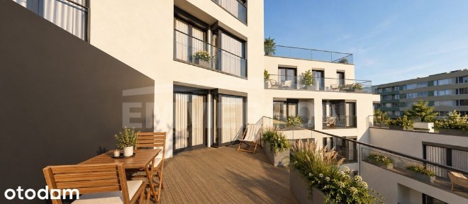 Inwestycyjne z widokowym tarasem 25,80m2