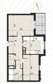 NOWE mieszkanie - 60,63 m², 2 miejsca parkingowe, Aleksandrów Łódzki