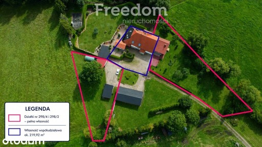 Połowa Domu z dużym ogrodem i garażem
