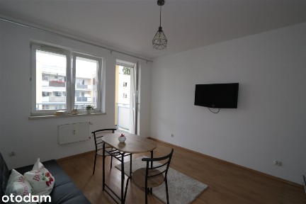 2 pokoje w cegle, duży balkon, Podgórz