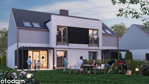 DOM Bliźniak z garażem 142m2 BEZ PCC Bez Pośredników Złotoria