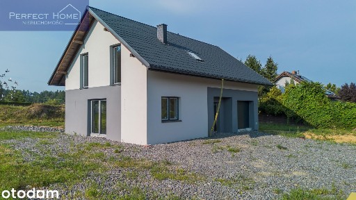 Nowoczesny dom 120,5 m² na dużej działce 959 m² - stan deweloperski