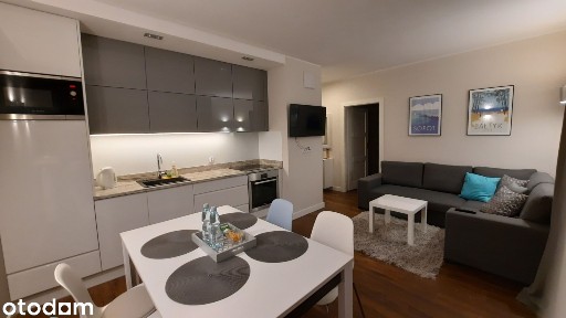 Sopot, ul. Łokietka 55 Apartament 2-pokojowy z ogródkiem i garażem