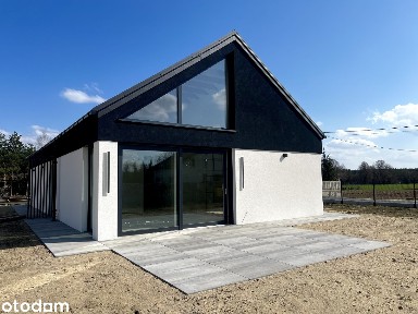 Nowoczesna stodoła - duże przeszklenia-wysoki salon-10min od Wieruszów