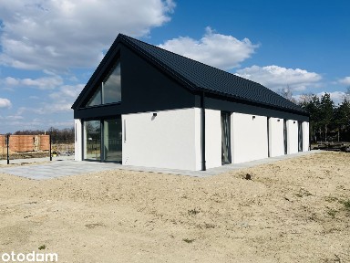 Nowoczesna stodoła - duże przeszklenia-wysoki salon-5min od Milicza