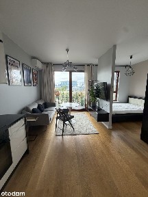 Studio Holm House 2, Mokotów | balkon, metro, klimatyzacja