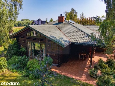 Wyjątkowy dom z bala drewnianego - 169,53 m² | dzi