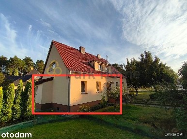 Mieszkanie 3-pokoje z ogrodem na przedmieściach!