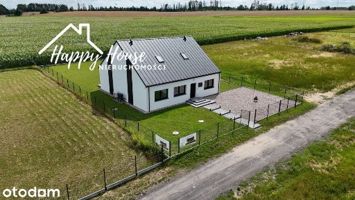 Nowoczesny dom parterowy w Jakubowie, 130 m2