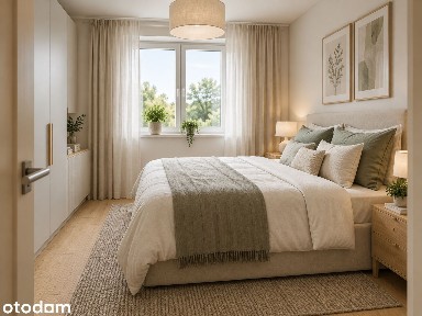 3 pokoje | 49,52 m² | Kwietny Ogród | Czechów | 5. piętro