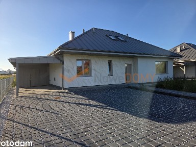 Gotowy do odbioru! Dom parterowy z poddaszem użytkowym