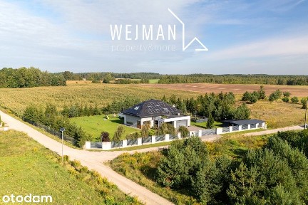 Nowoczesny dom na Mazurach z pięknym wykończeniem