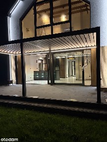Piękny nowoczesny dom z garażem z wysokim standardem wykończenia