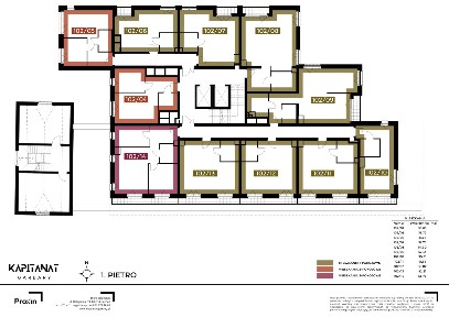 54 m² z opcją osobnej sypialni, okna na 2 strony | 5 min do Rynku