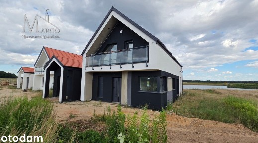 Nowy dom nad jeziorem z prywatną plażą 12 min od Wrocławia 0%prowizji