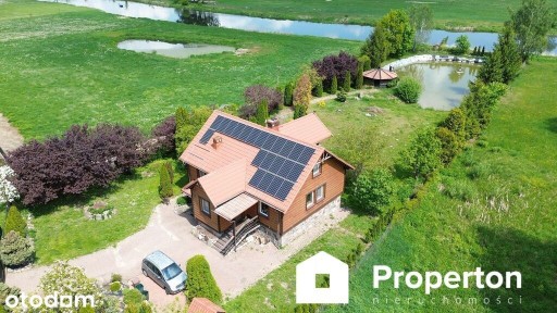 Klimatyczny dom z bala nad Narwią