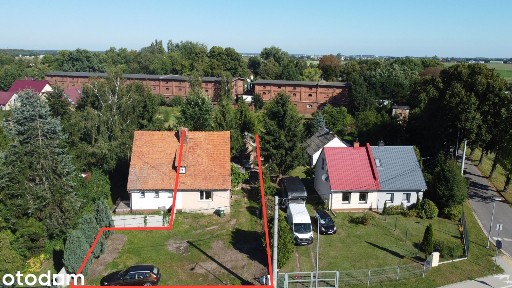 Połowa domu -bliźniak| 70 m² | działka 760 m² | Leszno - Szybowników