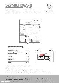 2-pokojowe mieszkanie 42m2 + balkon