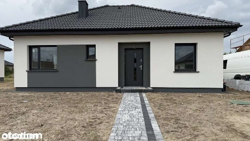 Brzeźno-Konin 74m2 gaz lub pompa