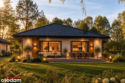 Nowy dom parterowy z garażem | 124 m² | Działka 820 m² | Libidza