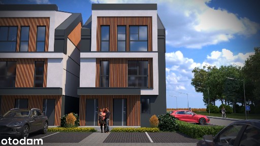Nowoczesny DOM 75m2+45m2 poddasze, balkon, 0% KREDYT RKM, lokal