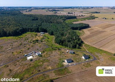 Działka budowlana z rozpoczętą budową domu ERDOL 2XL - bez czekania