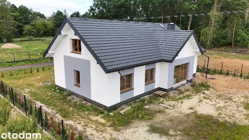 Bezpośrednio (bez PCC) Nowy dom 180 m², pompą ciepła i działką 1106 m²