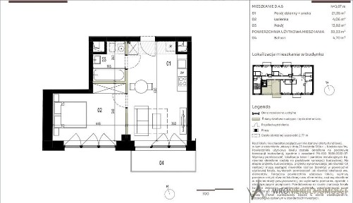 2 pokoje | 39,33 m² | balkon 4,70 m² | centrum Wrocławia