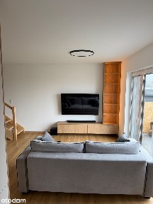 Centrum Wilkowic 2 poziomowy apartament 78m2, 4 pokoje ogródek parking