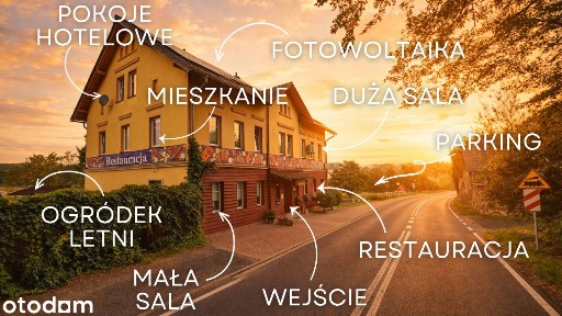 Miejsce z duszą - restauracja, hotel, mieszkanie, 3 sale - Babie Lato
