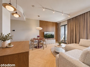 Apartament na wynajem 13p.|The Upper House|66 m2|3 pok.|Basen|SPA|Gym