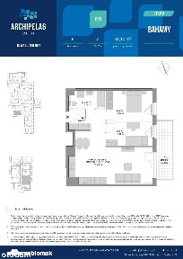 osiedle archipelag - V etap BAHAMY - 61,10 m2