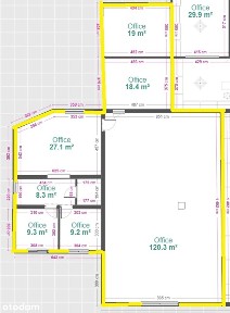Lokal handlowy /usługowy 195m2 Nowa Huta, ul. Klasztorna 13650zł netto